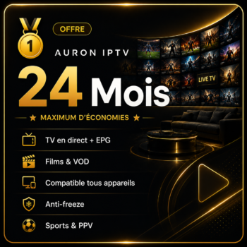 Abonnement IPTV 24 Mois